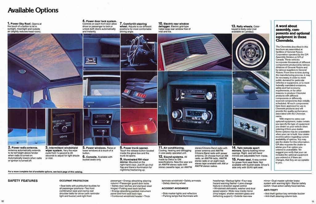 1979 Chevrolet Monte Carlo Brochure Page 1
